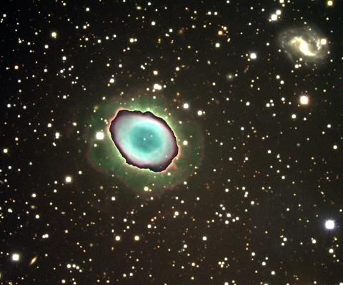 [M57 deep image, KPNO]