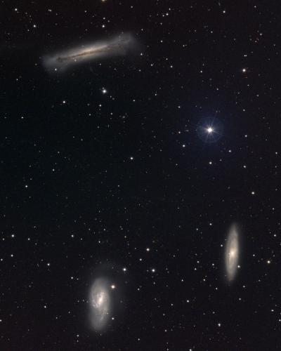 [M65 and M66, KPNO]