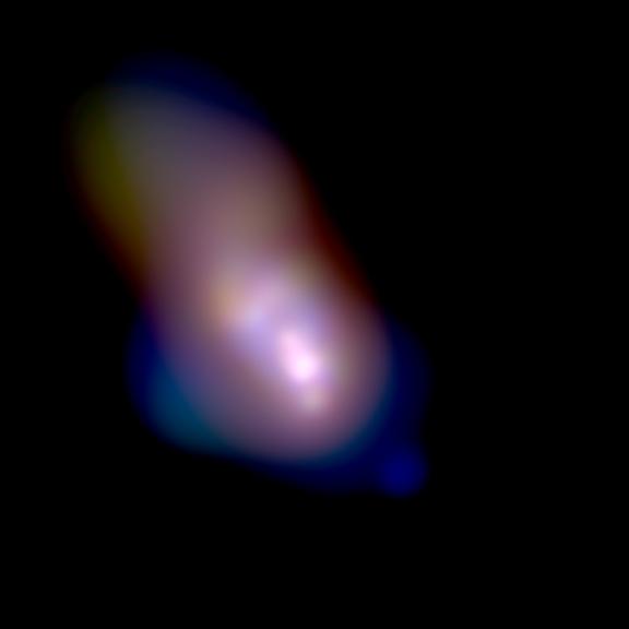 [M77 in low-energy X-rays, CXO]