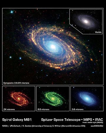 [M81, Spitzer]