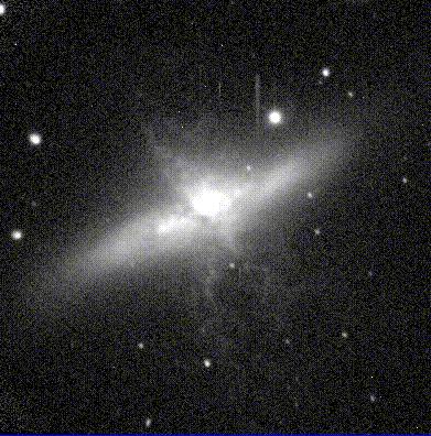 [M82 in red, Bill Keel]