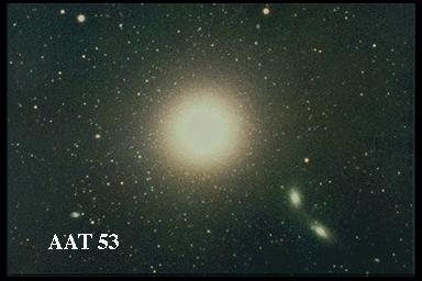 [M87, AAT 53, old scan]