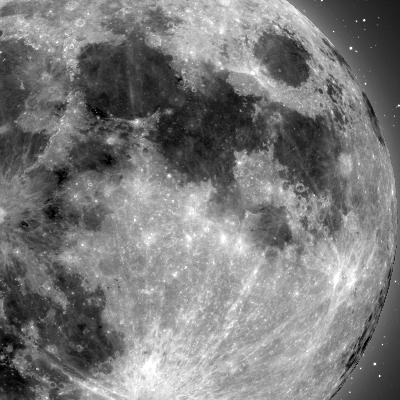 [Western portion of the Moon, NOAO]