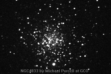 [NGC 4833 image, Michael Purcell]